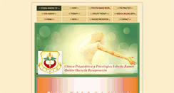 Desktop Screenshot of clinicafelicitaramos.com